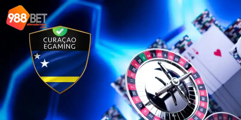 Chứng nhận hoạt động được cấp bởi Curacao eGaming
